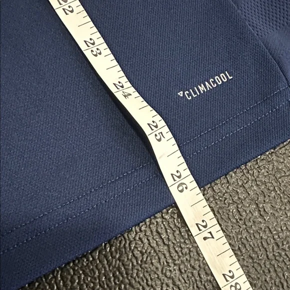 NWT Adidas women’s Blue Polo Shirt with NAU size Large - Picture 10 of 10